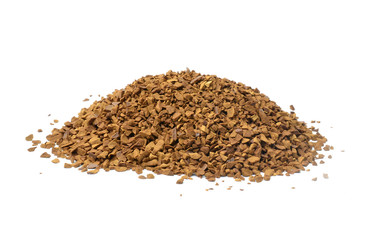 grained coffee powder