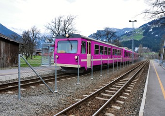 Fototapeta premium alps train