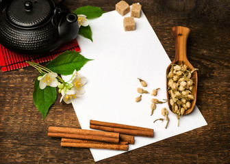 Asian tea recipe © viktoriya89