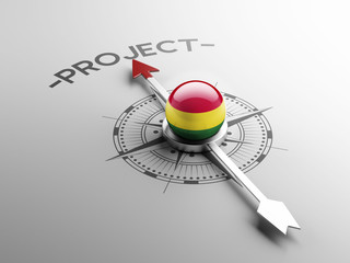 Fototapeta premium Bolivia Project Concept.