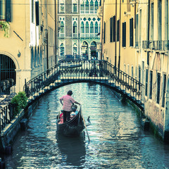 pictorial Venetian canal