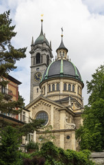 Fototapeta na wymiar Enge church, Zurich