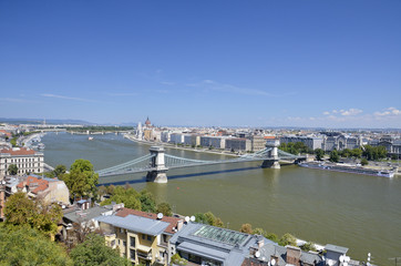 Vista panoramica di Budapest. 5