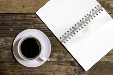 coffee and note