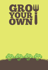 Grow Your Own poster_Broccoli