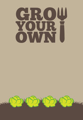 Grow Your Own poster_Lettuce