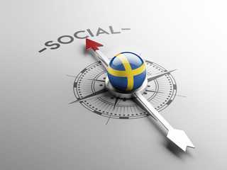 Sweden Social Concept
