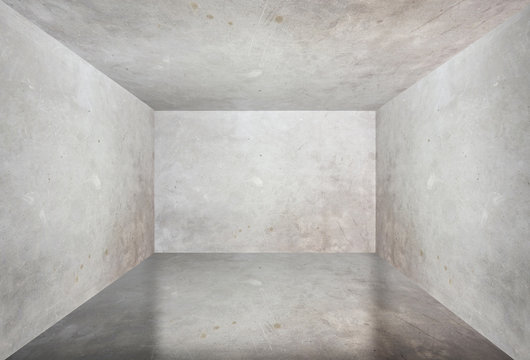 Cement room perspective,grunge background