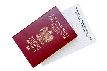 Wniosek o wydanie paszportu - obrazy, fototapety, plakaty