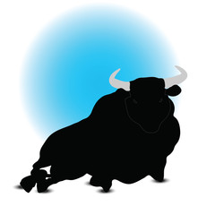 Bull Silhouette