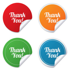 Thank you sign icon. Customer service symbol.