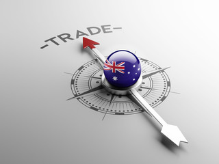 Australia Trade Concept