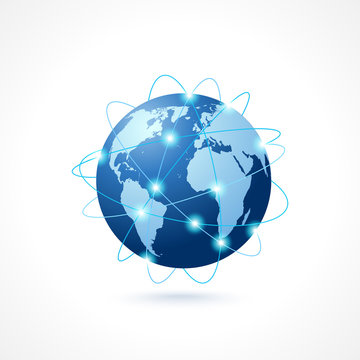 Network Globe Icon