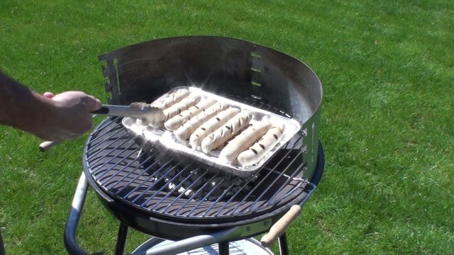Grillen im Garten
