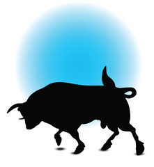 Bull Silhouette