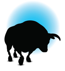 Bull Silhouette