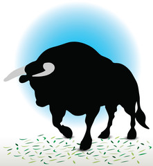 Bull Silhouette