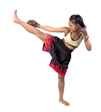 Female Muay Thai Fighter