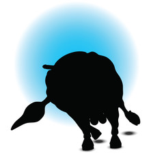 Bull Silhouette