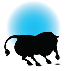 Bull Silhouette