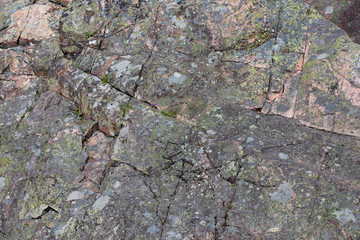 The mountain rock,