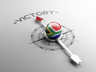 Fototapeta premium South Africa Victory Concept