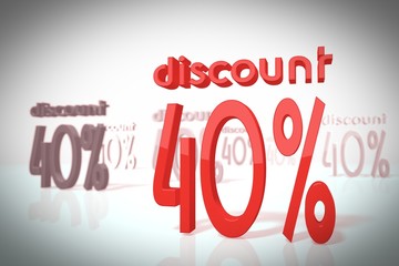 stylish 3d scene with discount