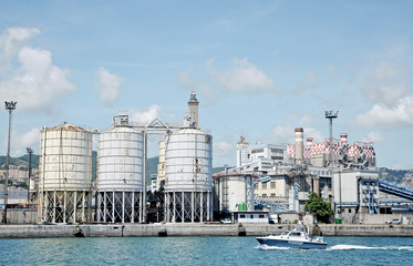 Lighthouse in the port