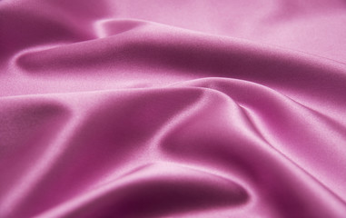 Smooth elegant pink silk