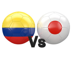 Fototapeta premium Match du groupe C, coupe du monde 2014