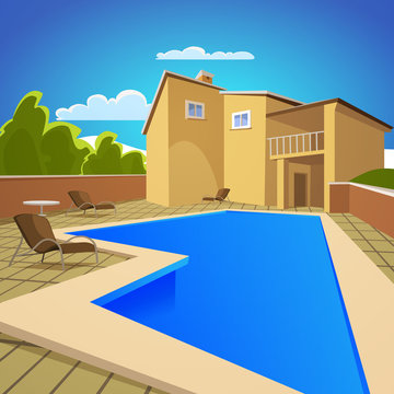 House With Swimming Pool