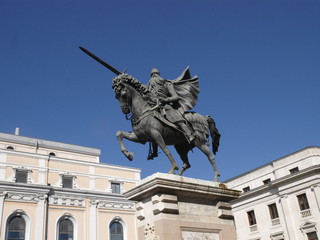 Estatua del Cid Campeador en Burgos