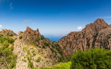 Callanches de Piana in Corsica