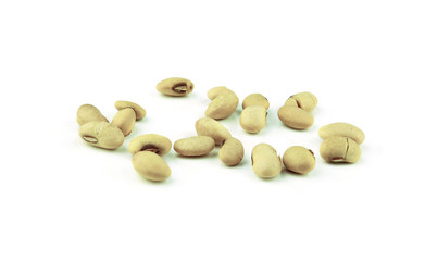 soybean isolated on white background