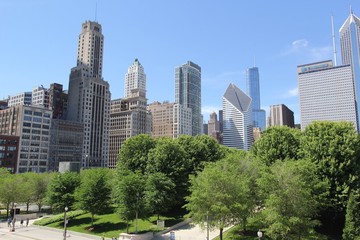 Chicago in summer
