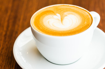 Latte coffee