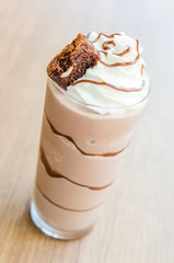 Chocolate smoothies