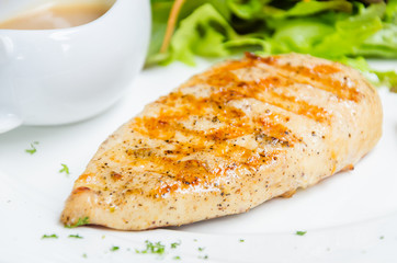 Grilled chicken breast