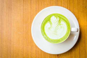 Green tea latte