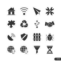Website & Mobile application Icons set