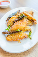 Fried chicken wings