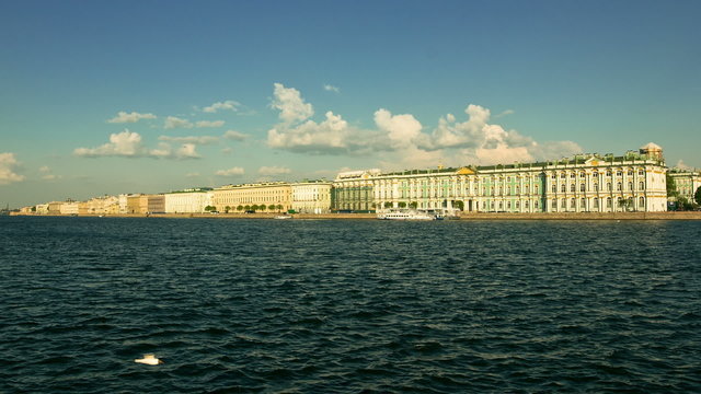 Kutuzov Embankment. St. Petersburg. Russia