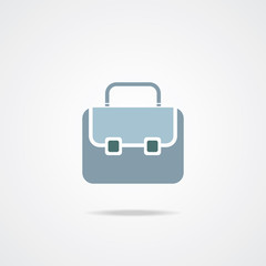 Icon of Suitcace (luggage). Eps-10.