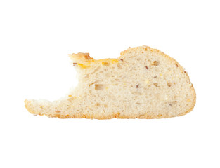 Bread from rye and wheat flour of a rough grinding