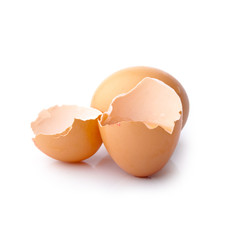 Broken egg shell