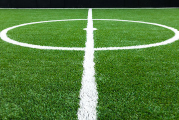 Obraz premium soccer field grass