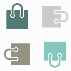 seamless background, shopping, bag, package