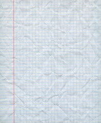 Blank sheet of paper
