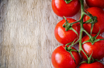red cherry tomatoes