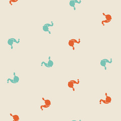 seamless background: stomach